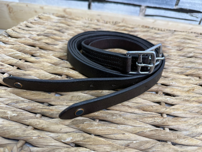 S/H 56” Stubben Stirrup Leathers - Brown