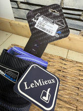 Load image into Gallery viewer, Lemieux Carbon Mesh Wrap Boots - XL - Navy/Bluebell
