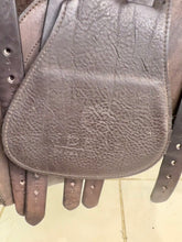 Load image into Gallery viewer, 17 1/2” XW Ideal VSD H&amp;C Cob GP Saddle -Brown- Point &amp; Balance Straps
