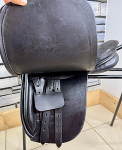 15” MW Ryder WH Pony Show Saddle - Black