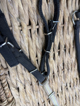 Load image into Gallery viewer, S/H Elasticated Pony Web Daisy Rein