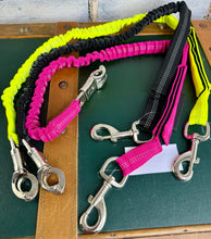 Load image into Gallery viewer, Bungee Tie -Stable/Trailer- Quick Release Velcro Safety System -Panic Clip- Double End Clip