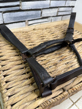 Load image into Gallery viewer, S/H English Brown Leather Headcollar - Full