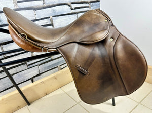17 1/2” MN (Fit 28) Stubben Parzival GP Saddle - Brown