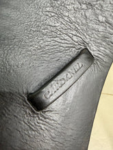 Load image into Gallery viewer, 17 1/2” Wide Cardinel English Dressage Saddle - Black - Flocked - Big Blocks