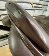 Load image into Gallery viewer, 16 1/2” MW-XW/Changeable Gullet Equextra Cob GP Saddle - Brown