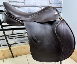 17 1/2” Wide Barnsby GP Saddle - Brown