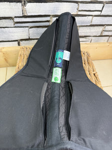Nuumed Wool Shim Half Pad - Saddle Adjuster- Black Medium