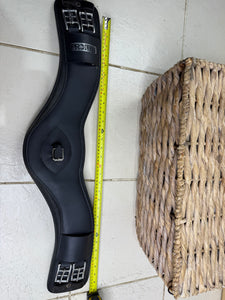 S/H 28” Prolite SG Anatomic Shaped Dressage Girth - Black