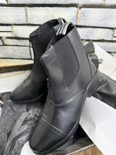 Load image into Gallery viewer, Brogini Tivoli Zip Jodhpur Boot - Size 45/UK 10.5 - Black