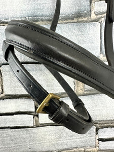 S/H Kate Negus Chunky Padded Crank Flash Noseband - Cob