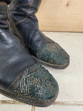 Load image into Gallery viewer, S/H DeNiro Tricoloure Leather Riding Boots - Size 39 XL - XW Calf