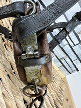 Load image into Gallery viewer, S/H Leather Lunge Cavesson - Pony