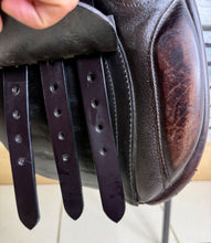 Load image into Gallery viewer, 15” Wide Ideal English Pony WH Saddle -Brown- GP/Workers - W-XW