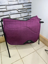 Load image into Gallery viewer, Lemieux X Grip Dressage Saddlepad - Plum - Large