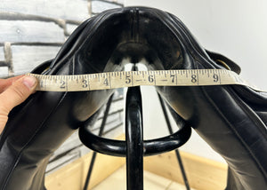17 1/2” MW HH Albion SLK Ultima Dressage Saddle - Black