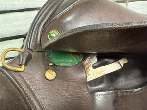 18” MN Oakfield Hunt/Jump Saddle - Brown