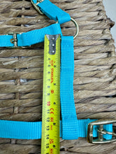 Load image into Gallery viewer, Soft Webbing Standard Foal Slip/Headcollar - Purple/Pink/Ocean
