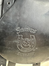 Load image into Gallery viewer, 17 1/2” Wide Symmonds Designer GP Saddle - Black