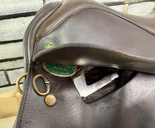 Load image into Gallery viewer, 17” XW Ideal H&amp;C Cob GP/VSD Saddle - Brown