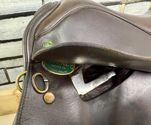 17” XW Ideal H&C Cob GP/VSD Saddle - Brown