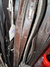 Load image into Gallery viewer, Running Martingale - Second Hand Leather - Pony/Cob/Full - Black/Brown - Good Condition