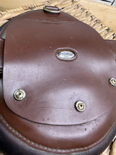 Load image into Gallery viewer, S/H 70cm/28” Prestige Doughnut RP Leather Relax Girth - Brown