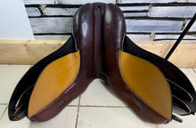 Load image into Gallery viewer, 16” MW Lemetex “Pony 1” German GP Saddle - Brown