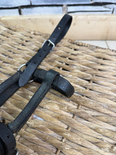 Load image into Gallery viewer, S/H Black Leather Headcollar - Small Pony