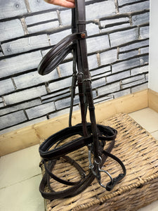 Albion KB English Bridle - Flash/Cavesson & Grackle - Full