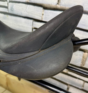 17” XW/Changeable Gullet Wintec 2000 GP Saddle - Black