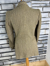 Load image into Gallery viewer, English Maids Tweed Jacket - Size 33/34 - Wool Tweed - Hunter/Hacking/Showing M&amp;M