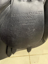 Load image into Gallery viewer, 17 1/2” XW Jeffries Falcon Hawk Event Cob GP Saddle - Black