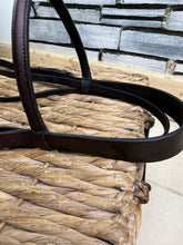 Load image into Gallery viewer, S/H English Hunter Snaffle Bridle - Burgundy Brown - Full