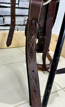 Load image into Gallery viewer, 16” Bunkhouse Leather Banderas Texas Western Saddle - Brown