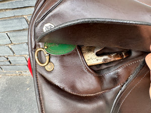16” Wide Barnsby WH Saddle - Brown