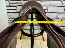 Load image into Gallery viewer, 17” Medium Farrington/Crewe Saddlery GP Saddle - Brown
