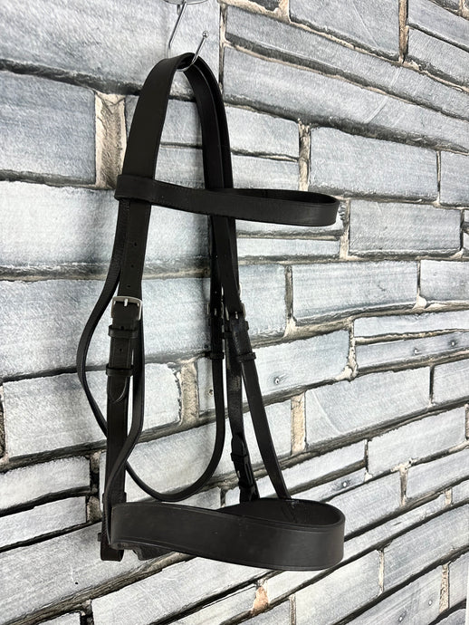 S/H Plain Hunter Bridle - Brown - Full