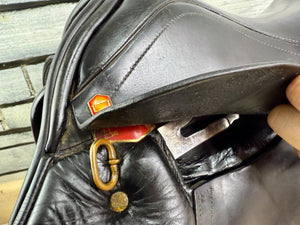 17” MW Albion K2 Jump Saddle - Black