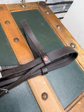 Load image into Gallery viewer, Jeffries Hunter Snaffle Bridle - Brown -Full Size- English Leather