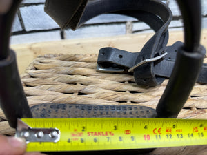 S/H Windsor 54” Stirrup Leathers & 4 1/2” Flexi Irons