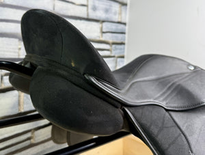 17 1/2” XW Thorowgood Griffin Standard GP Saddle - Black