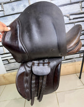 Load image into Gallery viewer, 17” Wide-XW Ideal Apex H&amp;C Cob GP Saddle - Brown