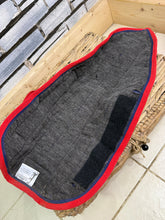 Load image into Gallery viewer, Thermatex Tail Guard - Green/Red - Wicking Wool Padded Tail Protection - New