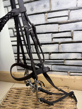 Load image into Gallery viewer, S/H English M&amp;M Complete Pelham Bridle - Brown - LargePony/Cob