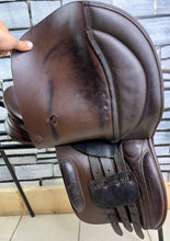 Load image into Gallery viewer, 16” MW Farrington English Pony WH Saddle - Brown
