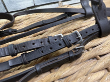 Load image into Gallery viewer, S/H English M&amp;M Complete Pelham Bridle - Brown - LargePony/Cob