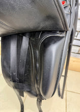 Load image into Gallery viewer, 17 1/2” MW LH Albion SLK Dressage Saddle - Black