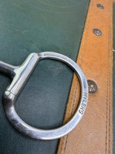 Load image into Gallery viewer, 6” Myler Curved Snaffle Bit - Eggbut Cheek - Jointed - Discontinued