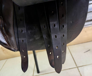 16 1/2” XW Saddleworld/L.A. Jones GP Saddle - Brown